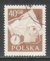 Pologne 1956 Y&T 858    M 967A    Sc 730    Gib 970