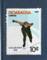 Timbre Nicaragua Oblitr / 1987 / Y&T N1485A.