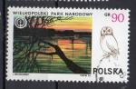 POLOGNE N 2278 o Y&T 1976 Parcs nationaux (Poznan et hulotte)