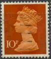 R-U / U-K (G-B) 1971 - Reine/Queen Elisabeth II, Machin 10p, obl - YT 617 