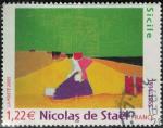 France 2005 Oblitr Used Peinture Sicile de Nicolas de Stal Y&T FR 3762 SU