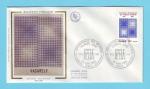 FDC FRANCE SOIE VASARELY 1980