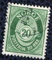 Norvge 1969 Oblitr rond Used Corne Postale Postfrim 20 Ore SU