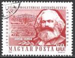 Hongrie 1964 - YT 1680 ( Karl Marx ) Ob