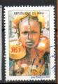 Mali Yvert N1855 Oblitr 2004 Coiffure fminine traditionnelle 