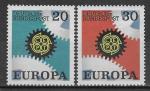 ALLEMAGNE N°398/399* (Europa 1967) - COTE 1.00 €