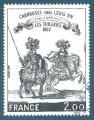 N1983 Carrousel sous Louis XIV oblitr