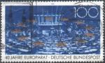 Allemagne Ouest/W. Germany 1989 - 40 Anniv. du Conseil de l'Europe - YT 1254 