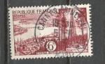 FRANCE  - cachet rond - 1955 - n 1036