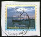 **   THAILANDE     15  baht   2007  YT-2368H   " Hat Chao mai "  (o)   **