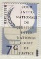 PAYS BAS N 45 service * (nsg) Y&T 1989 cour internationale de justice de la H