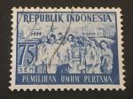 Indonsie 1955 - Y&T 108 obl.