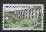 France N 1240  viaduc de Chaumont 1960