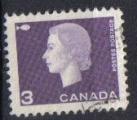 Timbre CANADA 1963 - YT 330 - Reine Elizabeth II