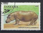 Animaux Sauvages Tanzanie 1995 (1) Yv 1831 (1) oblitr used