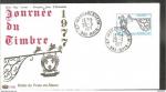 F D C 1977 Journe du timbre