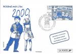 Souvenir philatlique avec gravure Dessine-moi l'An 2000 (timbre n3260)