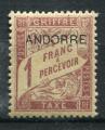 Timbre de ANDORRE FRANCAIS  Taxe  1931 - 32  Neuf *  N 06  Y&T
