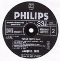 2 LP 33 RPM (12")  Jacques Brel  "  Ne me quitte pas  "