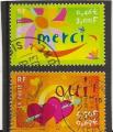 FRANCE ANNEE 2001  Y.T N3379-3380  OBLI  CACHET ROND