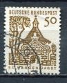 Timbre  ALLEMAGNE RFA  1964 - 65 Obl   N  326   Y&T  Edifice