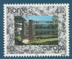 Norvge N922 Europa - Architecture moderne - Immeuble en verre et pierre neuf**