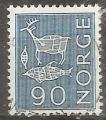 norvege - n 449a  obliter - 1962/65