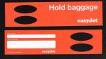 Etiquette de voyage Travel Label EASYJET Hold Baggage