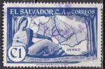 SALVADOR PA N 160 de 1956 oblitr  