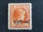 Luxembourg 1928 - Y&T Service 176 neuf *