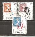 Espagne N Yvert 1451/53 - Edifil 1798/00 (oblitr)