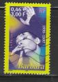 France timbre n  3396 ob anne 2001 Artiste de la Chanson : Barbara