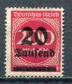 Timbre ALLEMAGNE Empire 1922 - 23  Neuf *  N 258   Y&T