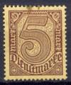 Timbre ALLEMAGNE Empire Service 1920 - 22  Neuf TCI  N 28  Y&T