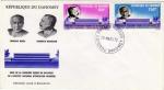 Dahomey (Rp.) 1972 -Instit. ducation ouvrire, PA/Airmail, EPJ/FDC-YT A163-164