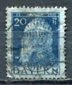 Timbre ALLEMAGNE Bavire  1911  Obl  N 79  Y&T  Personnage