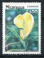 Timbre du NICARAGUA 1985  Obl  N 1367  Y&T  Fleurs 