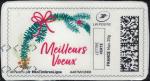 France vignette Oblitre Used Mon timbre en ligne Meilleurs Voeux SU