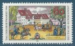 Allemagne N1057 Journe du timbre - maison de poste d'Augsbourg oblitr