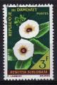 DAHOMEY N 247 o Y&T 1967 fleurs (Hevittia sublobata)
