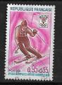 France N 1547 jeux olympiques d'hiver  Grenoble  ski (slalom) 1968
