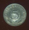 Pice Monnaie  Allemagne 5Pf  1940 A   pices / monnaies