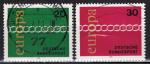 RFA / 1971 / Europa / YT n 538 & 539, oblitrs
