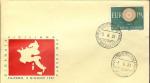 ITALIE Enveloppe du Timbres N822 (europa 1960) Palerme du 3/6/1961