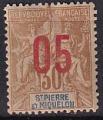 saint-pierre et miquelon - n 99  neuf sans gomme - 1912