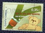 Espagne 2011 Oblitr Used Stamp usa el cinturon POR LO QUE MAS QUIERES 