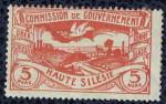 Allemagne Haute Silsie Commission de Gouvernement 5 Mark SU