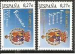 Espagne N Yvert 3659, 3712 - Edifil 4083/84 (neuf/**)