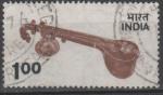 INDE N 447  o Y&T 1975 Instrument de musique (Vina)