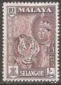 selangor - n 84  neuf sans gomme - 1961/62